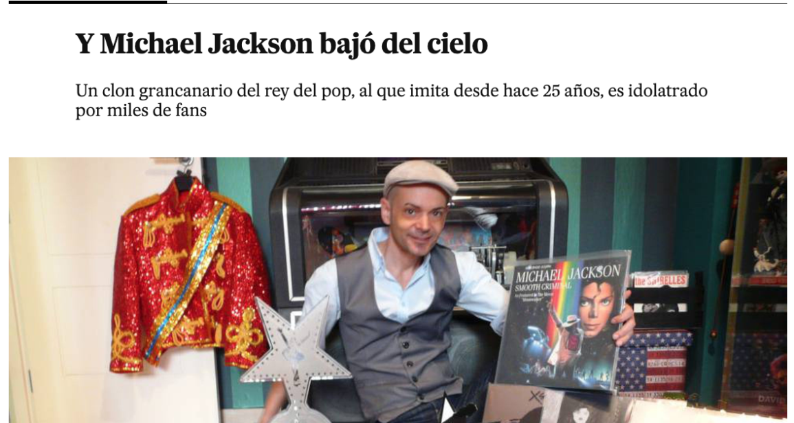 Artículo en el diario El País